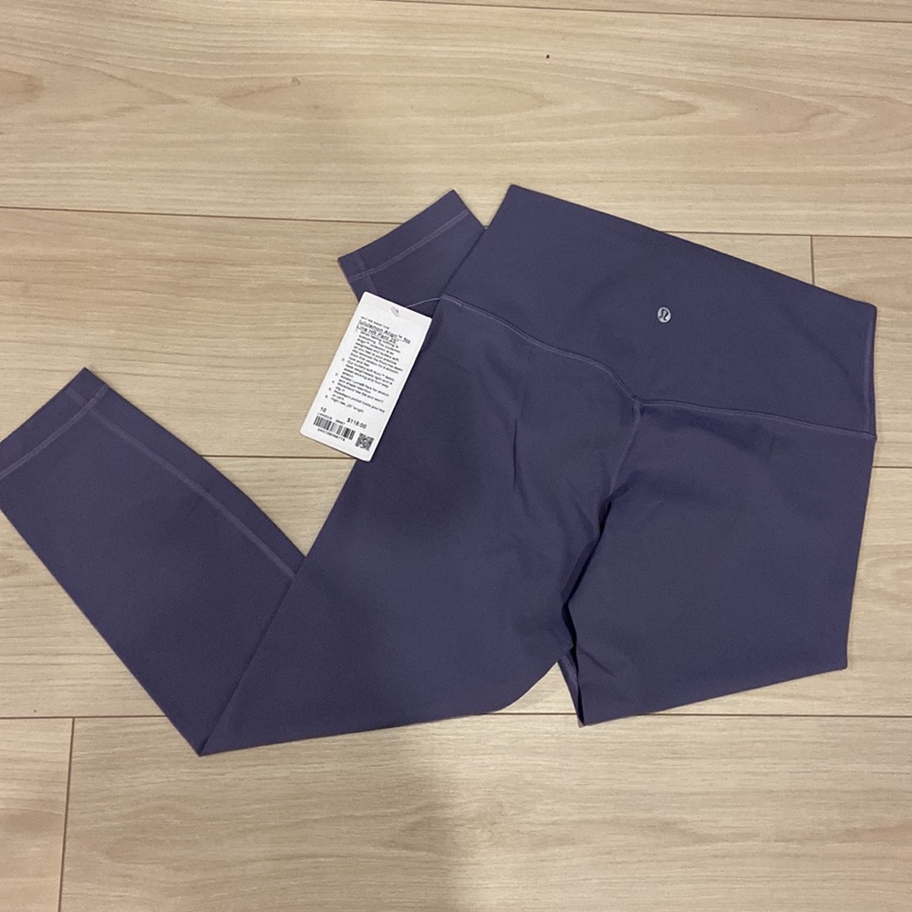 080•Lululemon Align No Line HR Pant 25" - Dusty Purple